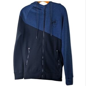 Alphalete Zip Jacket Blue Medium